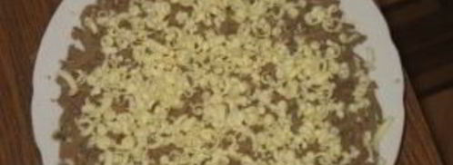 новогодний печеночный торт. Шаг 3