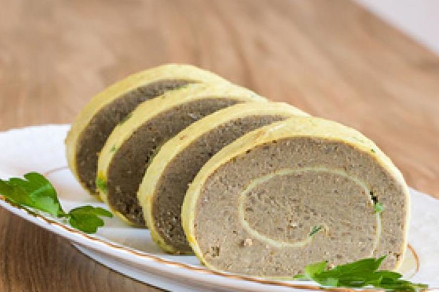 Рецепт печеночного рулета