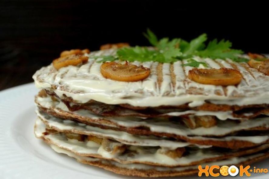 Рецепт печеночного торта из куриной печени