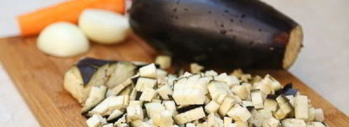 печеночный торт с баклажанами. Шаг 5