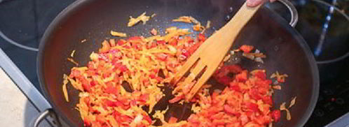 печеночный торт с баклажанами. Шаг 6