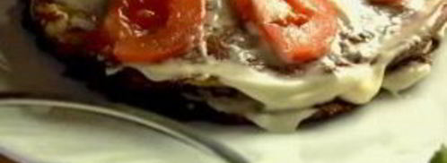 печеночный торт с омлетом. Шаг 8