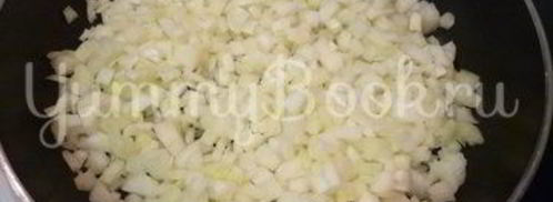 печеночный торт с зеленью и помидорами. Шаг 5