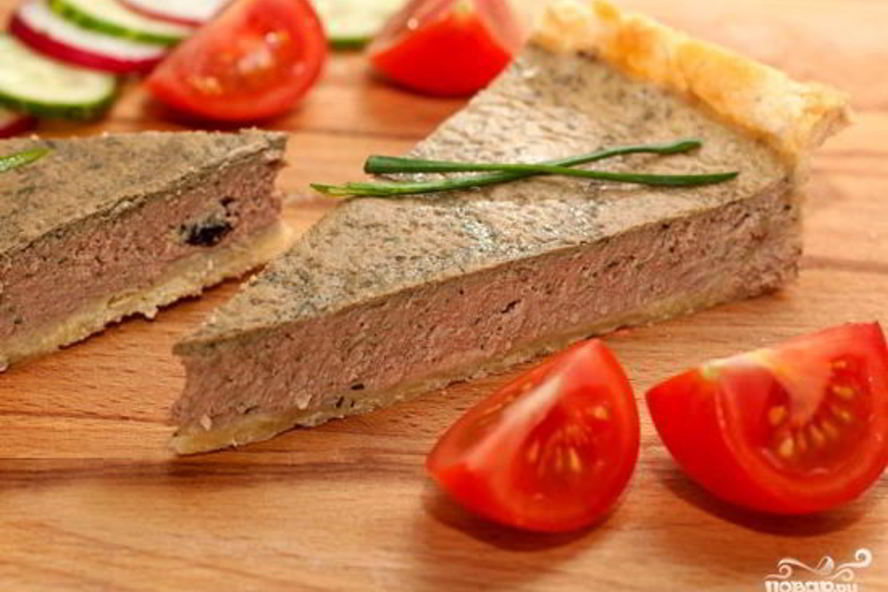 Рецепт печеночного торта в духовке