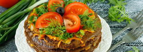 торт из говяжьей печени. Шаг 12