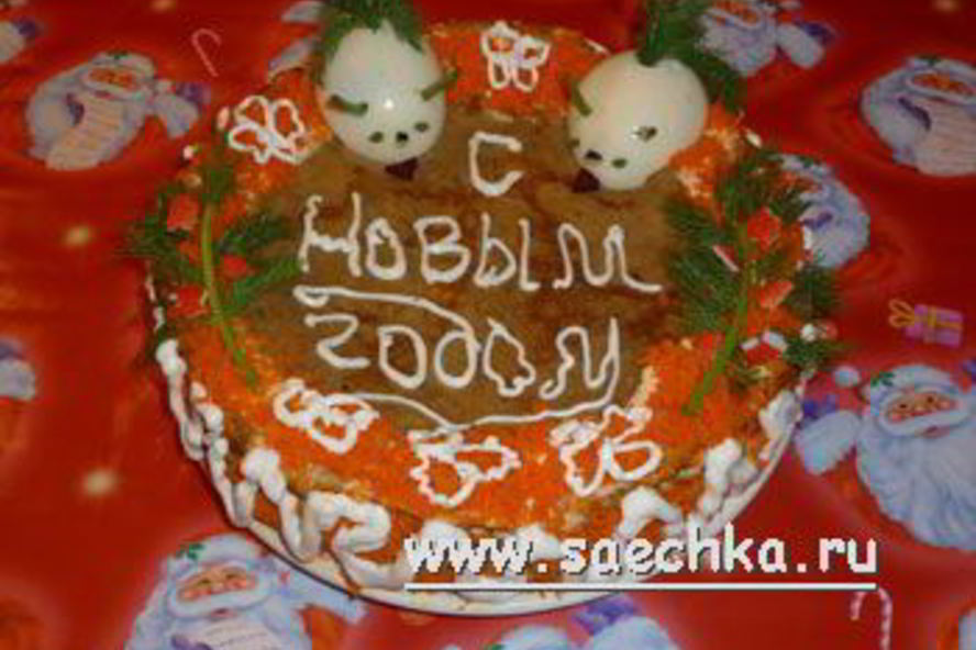 Рецепт торта печеночного