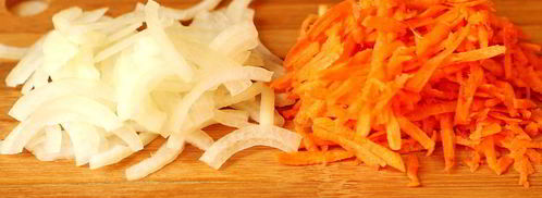 закусочный печеночный торт. Шаг 4