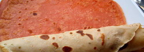 блинные роллы с курицей и оливками. Шаг 12