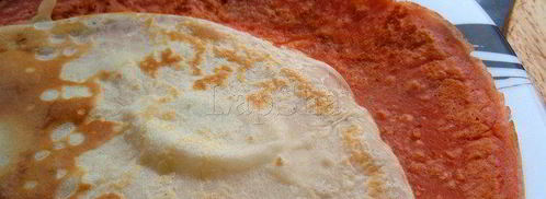 блинные роллы с курицей и оливками. Шаг 11