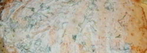 блинные роллы с семгой. Шаг 9