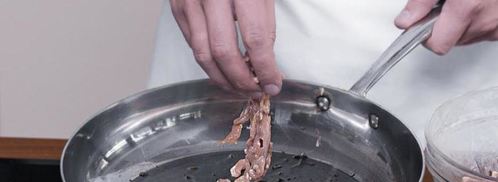 китайские роллы с курицей и грибами. Шаг 4