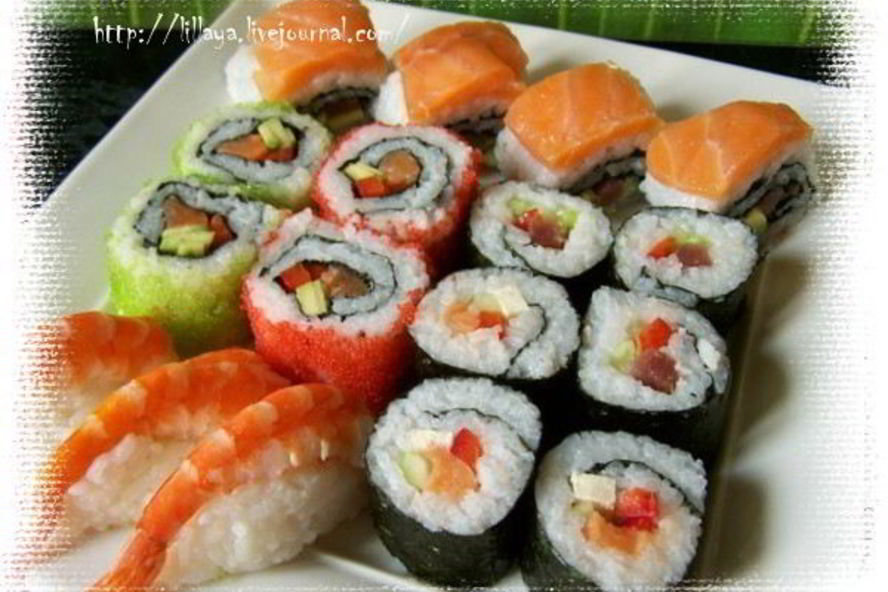 Рецепт роллов ассорти