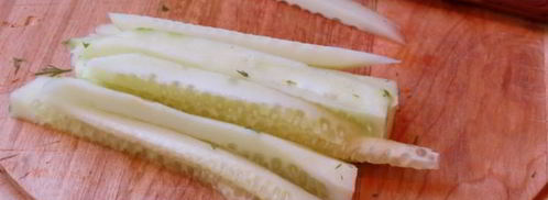 роллы из омлета. Шаг 6