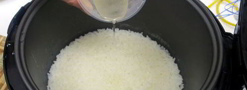 роллы — рис для суши и роллов в мультиварке. Шаг 3