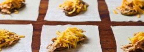 роллы с индюшкой и грибами. Шаг 4