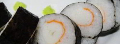 роллы с крабовыми палочками. Шаг 7