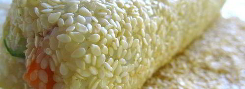 роллы с лососем и сыром филадельфия. Шаг 9