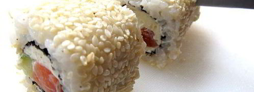 роллы с лососем и сыром филадельфия. Шаг 10