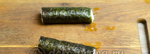 роллы с огурцом каппа маки. Шаг 8