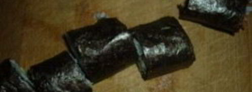 роллы с семгой и огурцом. Шаг 8