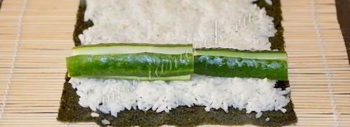 роллы сложная мозаика. Шаг 4