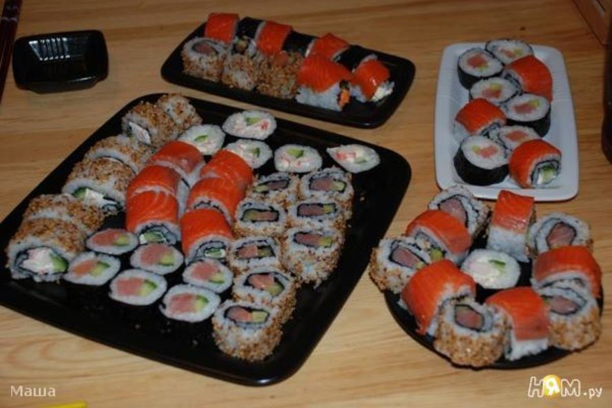 Рецепт роллов