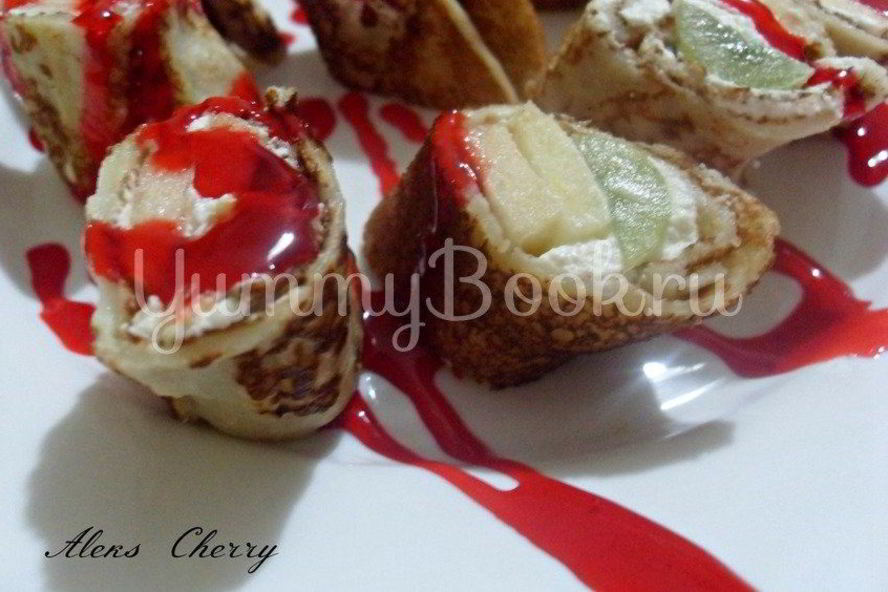 Рецепт сладких роллов гейша