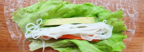 спринг-роллы с креветками. Шаг 11