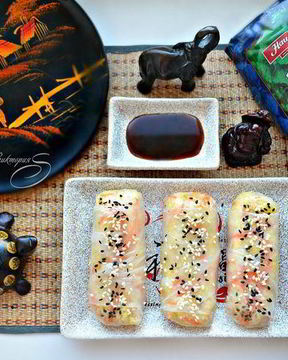 Спринг-роллы с кускусом и овощами