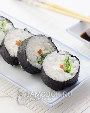 Вегетарианские роллы