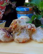 Весенние роллы с тунцом