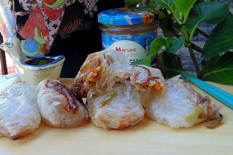 Рецепт весенних роллов с тунцом