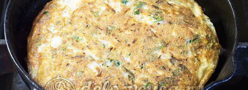 куриный рулет с омлетом. Шаг 8