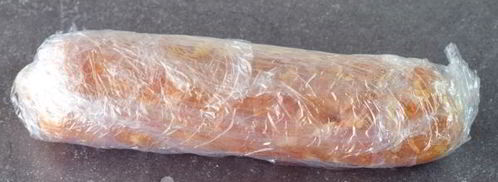 куриный рулет с желатином в пищевой пленке. Шаг 10