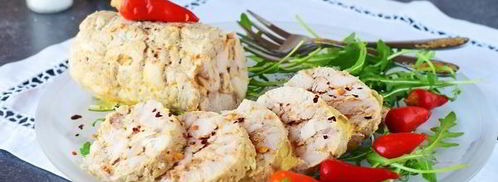 куриный рулет с желатином в пищевой пленке. Шаг 13