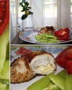 Куриный рулетик с сыром