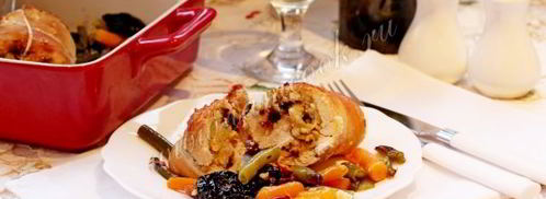 куриные рулетики с кускусом и миндалем. Шаг 11