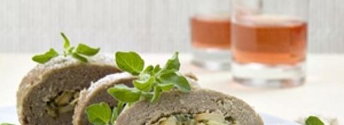 мясной рулет с грибами. Шаг 5