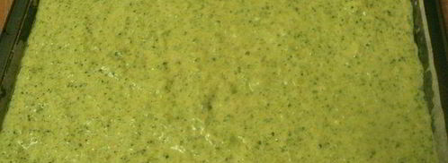 рулет из брокколи с семгой. Шаг 5