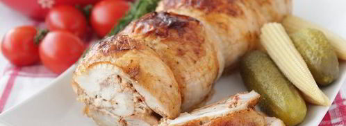 рулет из курицы с аджикой. Шаг 10