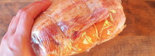 рулет из свиной брюшины. Шаг 6