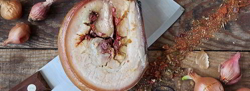 рулет из свиной брюшины. Шаг 8