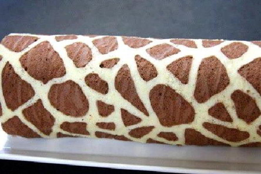 Рецепт рулета жираф