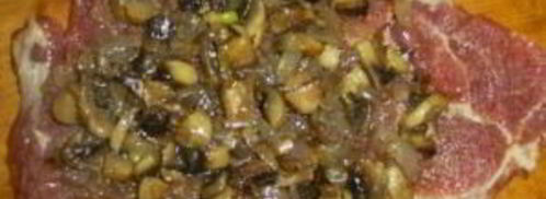 рулетики из говядины с грибами. Шаг 4