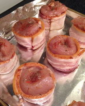 Рулетики из грудки индейки