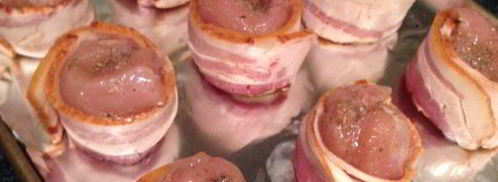 рулетики из грудки индейки. Шаг 4