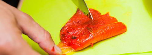 рулетики из запеченного перца. Шаг 5