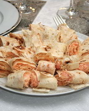 Рулеты с рыбой