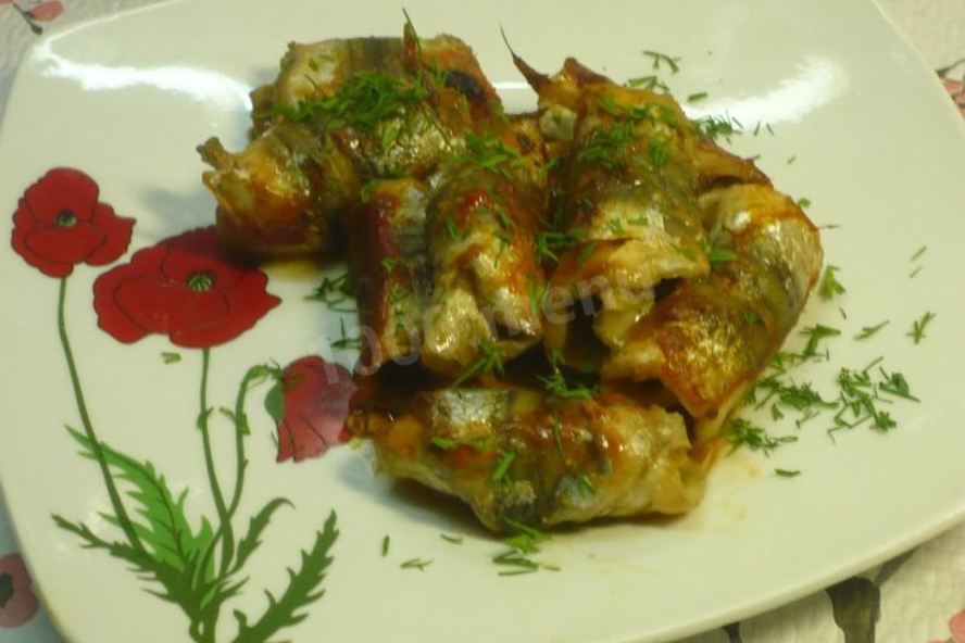 Рецепт рыбных рулетиков со вкусом раков