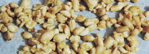 шоколадный рулет с арахисовым пралине трюфельный. Шаг 11